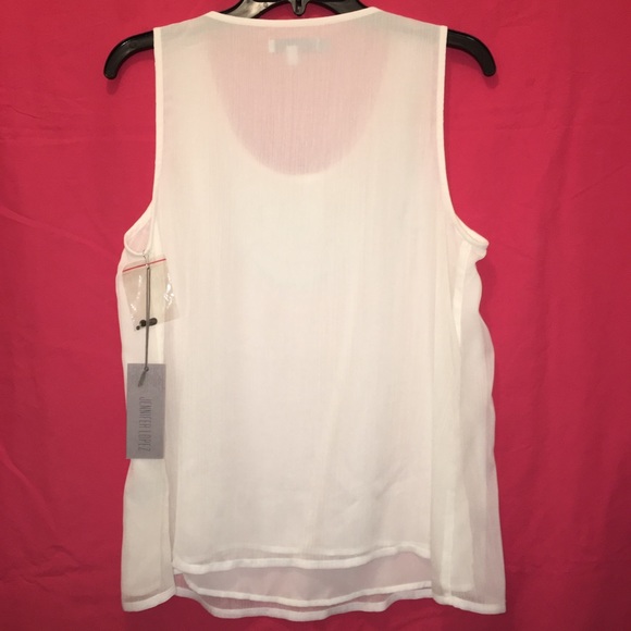 NWT Pretty Beaded Jennifer Lopez Top - Picture 3 of 5